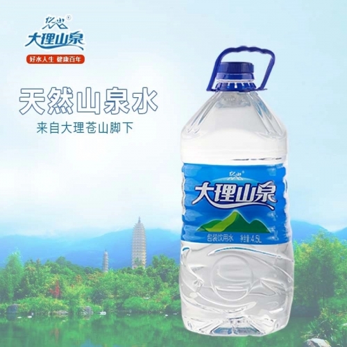 大理山泉4.5L手提瓶装水