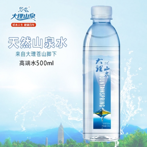 大理山泉高端水500ML